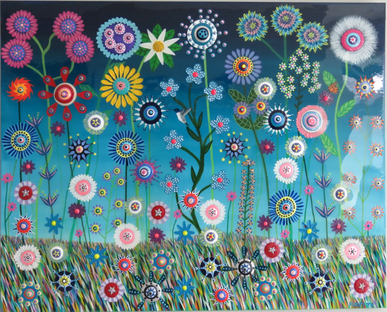 I cover all my painting in Art Resin. It gives them a very professional finish and creates a WOW factor.